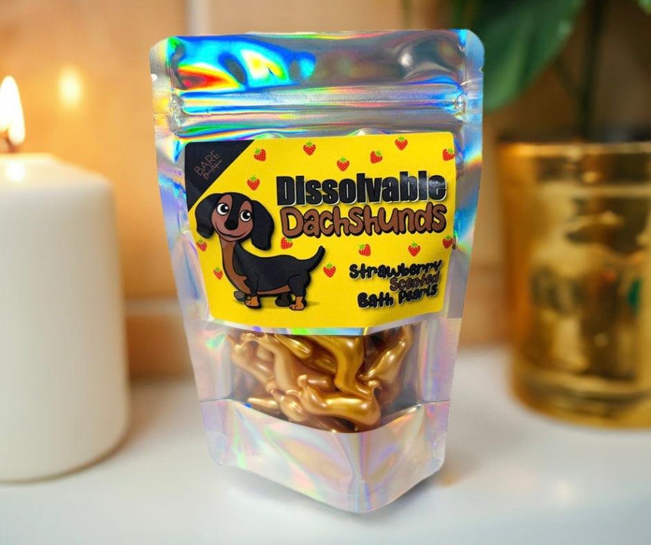 Dissolvable Dachshunds Bare Boutique UK