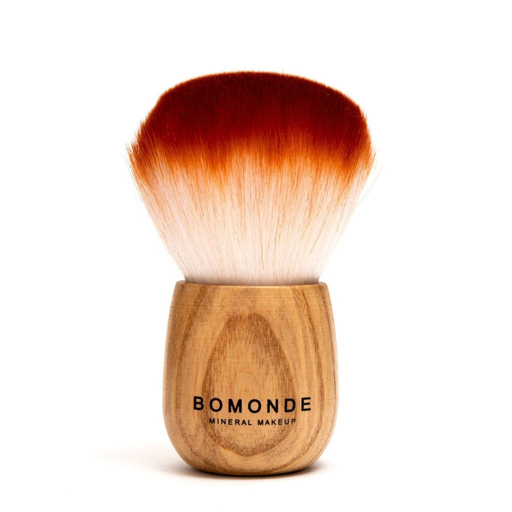 Giant Vegan Kabuki Brush | Soft, Hygienic & Effortless Application Bomonde mineral makeup