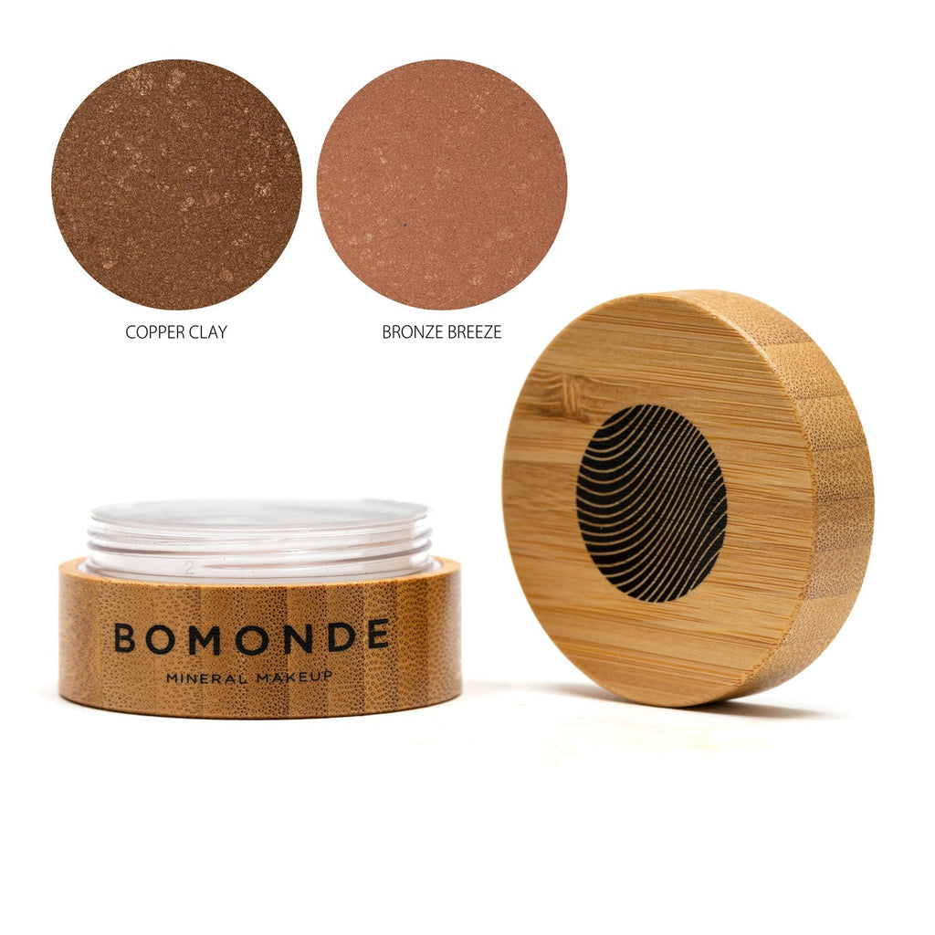 Christmas Bronzer Gift Set | Vegan, Toxin-Free, Natural Glow for the Holidays Bomonde mineral makeup