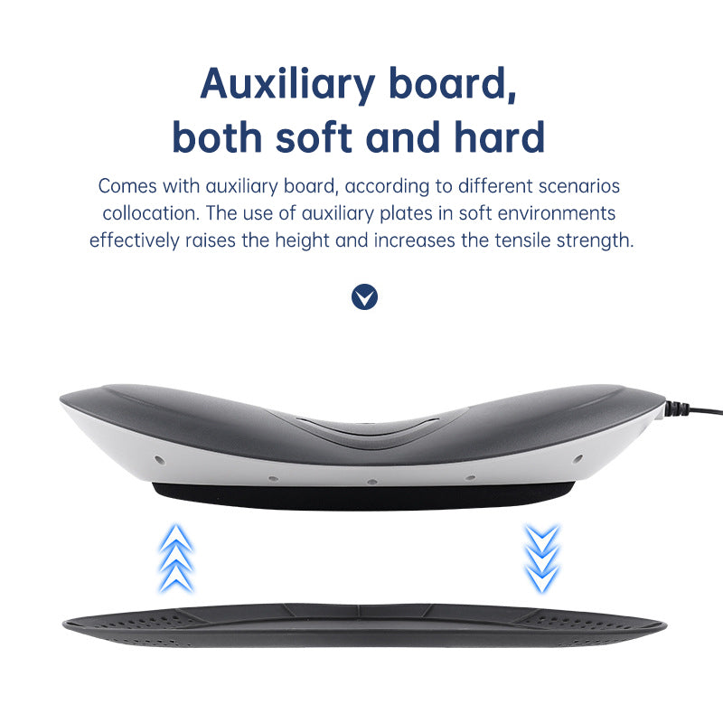 Waist Massager Lumbar Traction Inflatable Hot Compress Back Cervical Stretcher Massage Air Pressure Reduce Relief Pain eprolo