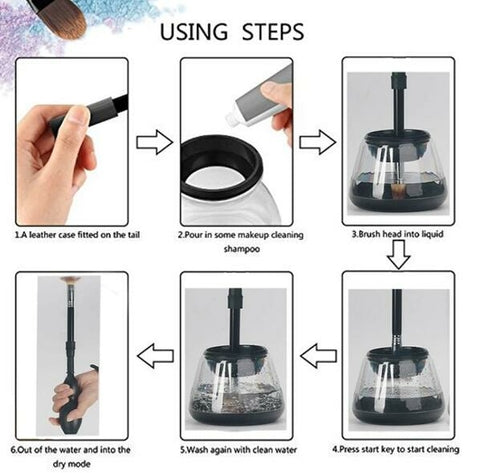 Professional Electric Auto Make Up Brushes Washing Tool Pure Faze Health & Beauty