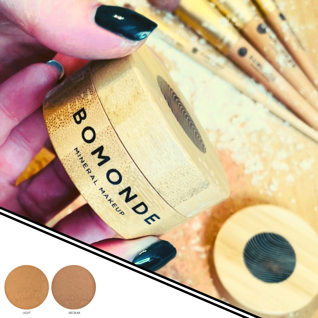 Vegan Mineral Concealer | Clean, Toxin-Free, Breathable Coverage Bomonde mineral makeup