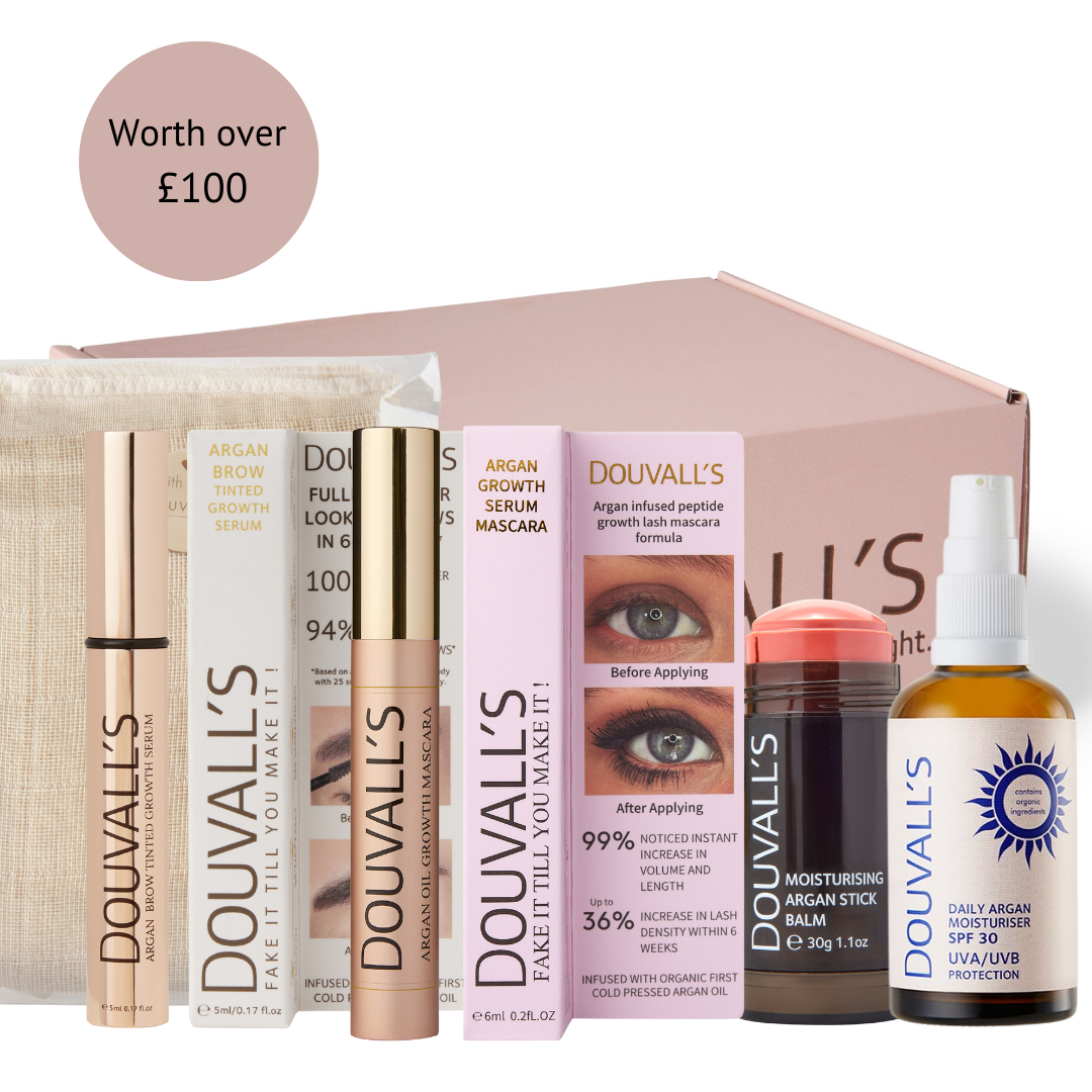Argan Glow Beauty Box (Five products) Douvalls Beauty