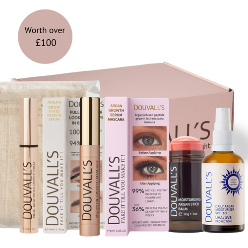 Argan Glow Beauty Box (Five products) Douvalls Beauty