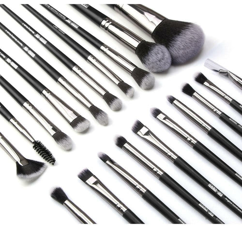 High Quality 20pcs Black Makeup Brushes Pure Faze Health & Beauty