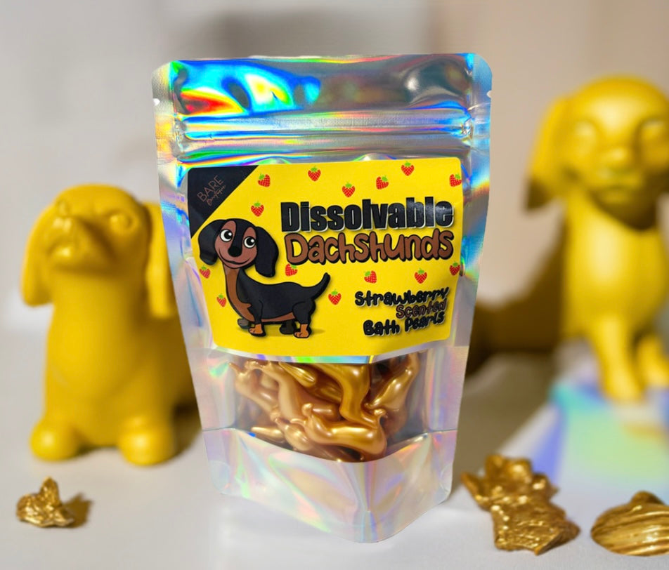 Dissolvable Dachshunds Bare Boutique UK