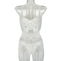 Style Lingerie Set - Lace Splicing with Handmade Ties eprolo