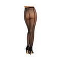 Dreamgirl Fishnet Pantyhose With Back Seam Black OS Dreamgirl International