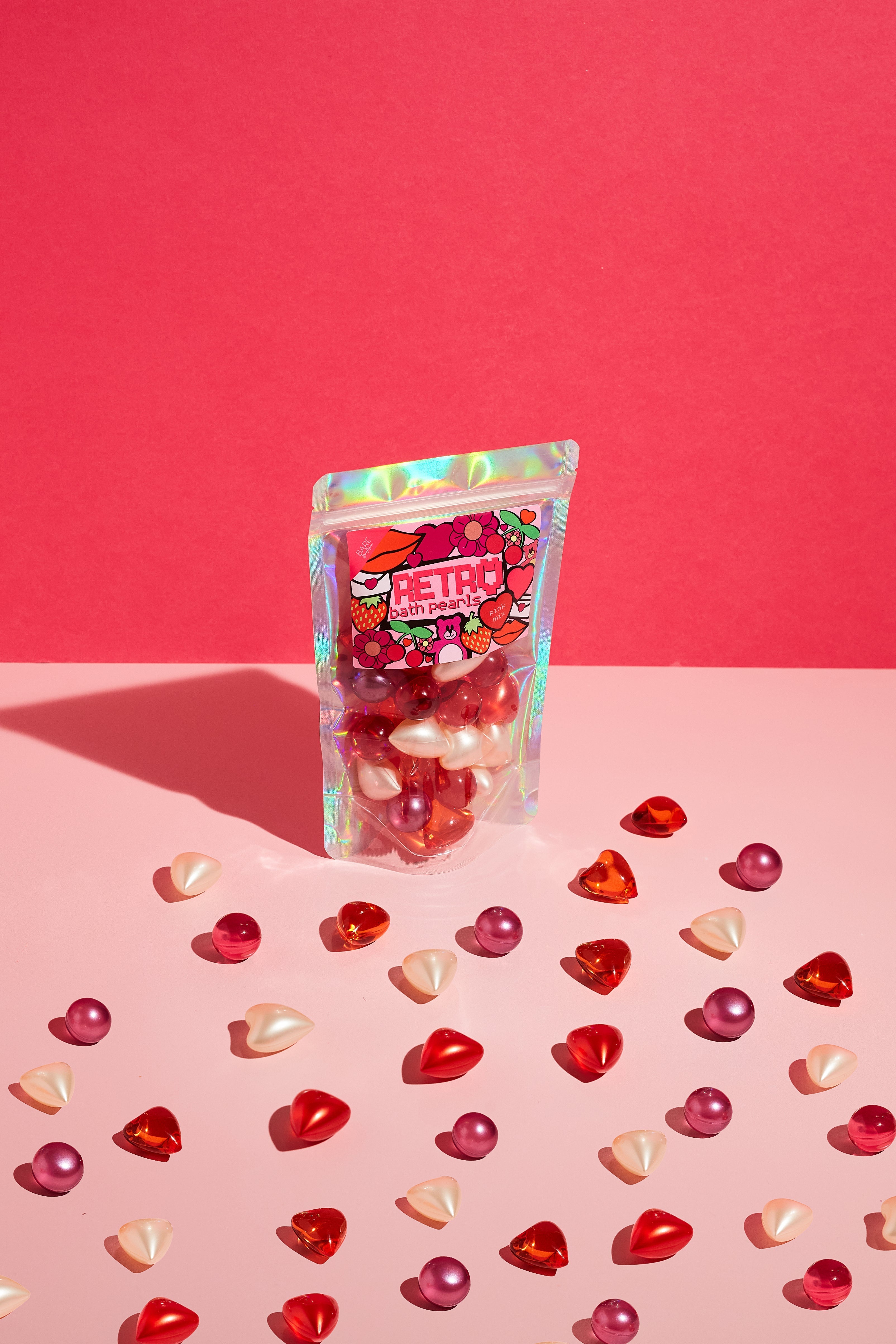 Pink Mix Bath Pearls - Jumbo Pack Bare Boutique UK
