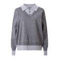 Long Sleeve Knit Sweater for Women Autumn Loose Trendy College Style Casual eprolo