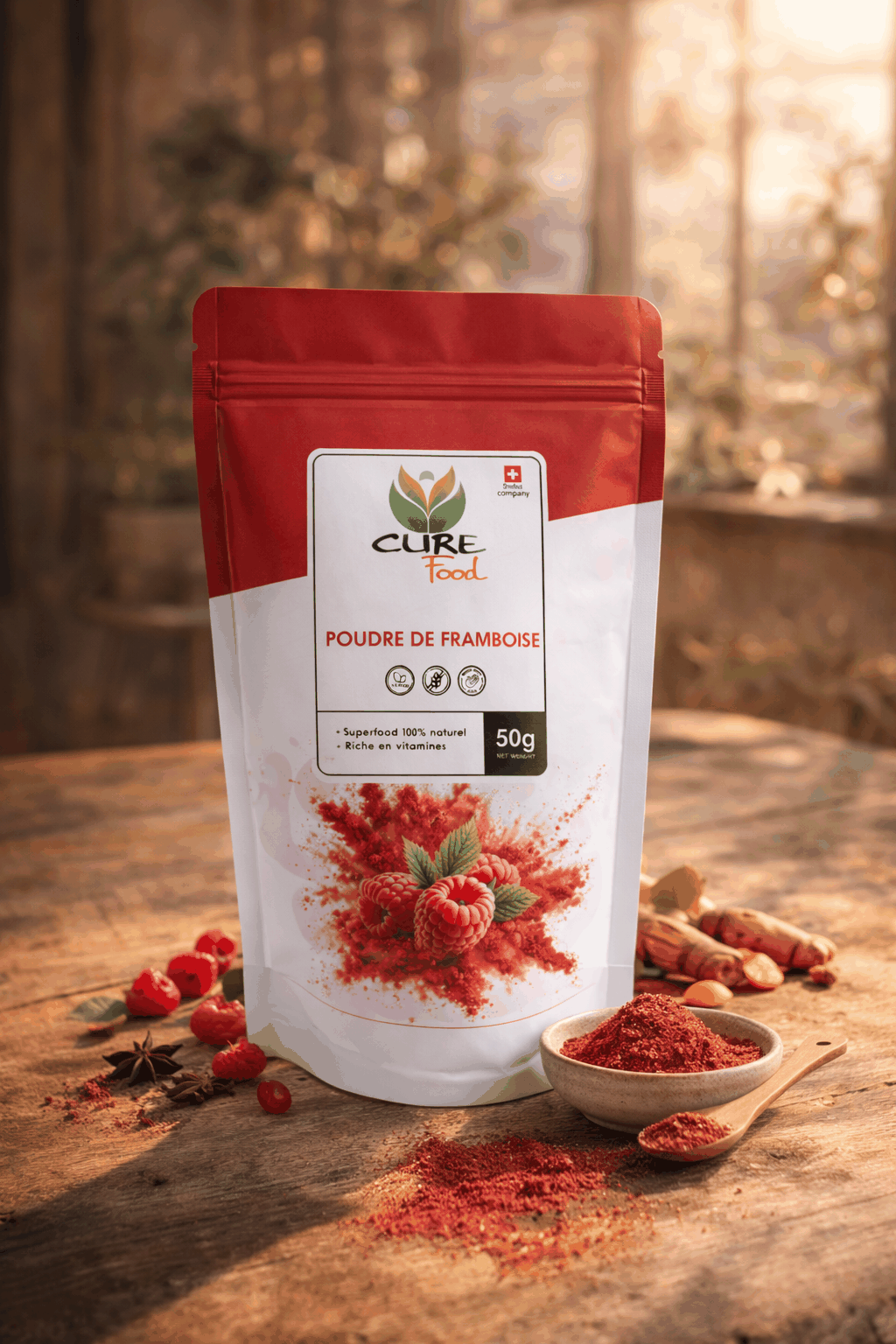 Raspberry Powder Curefood