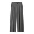 Minimalist style versatile casual low waist wide leg pants eprolo