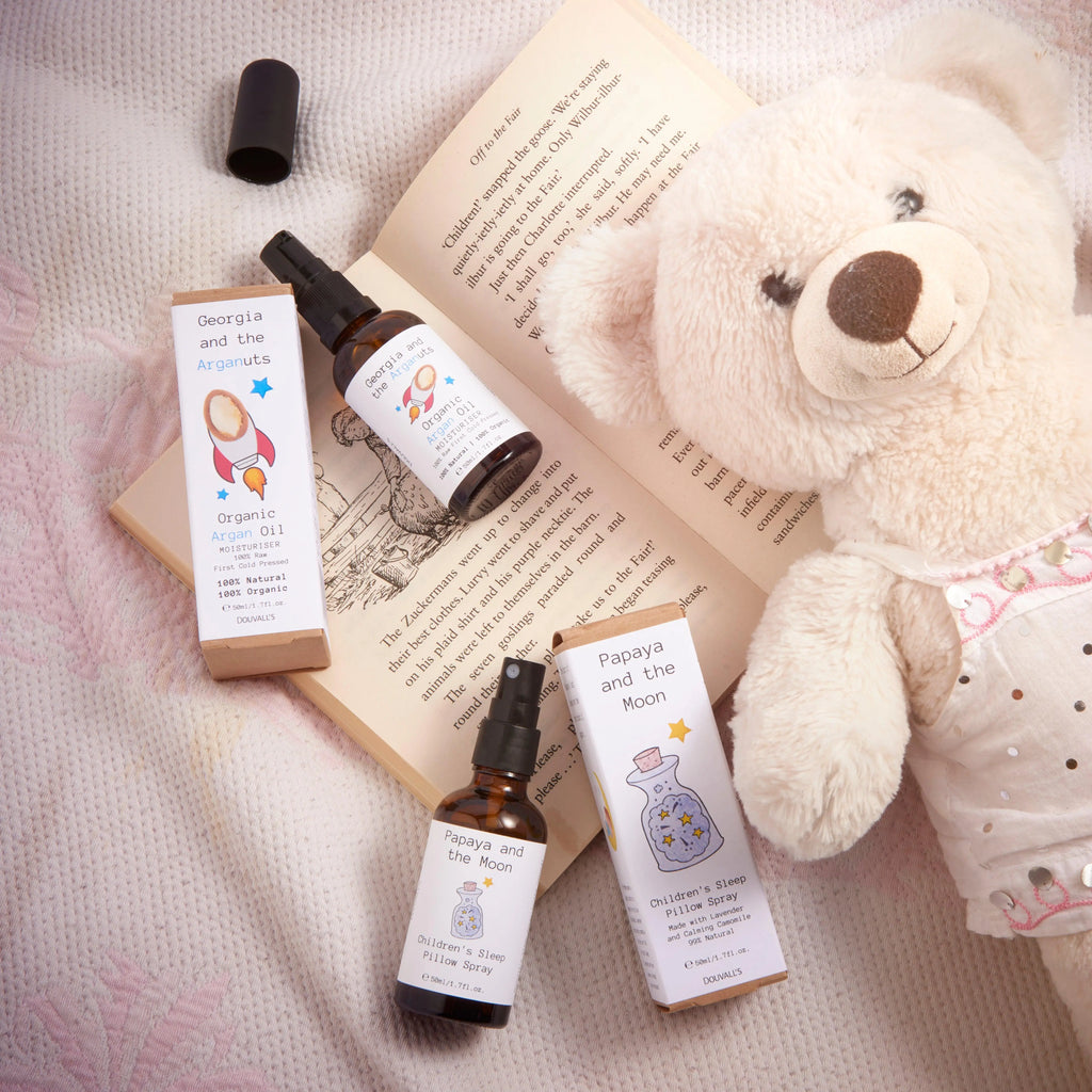 Little Dreamer Care set (including 50ml Argan oil and 50ml Children's sleep spray) Douvalls Beauty