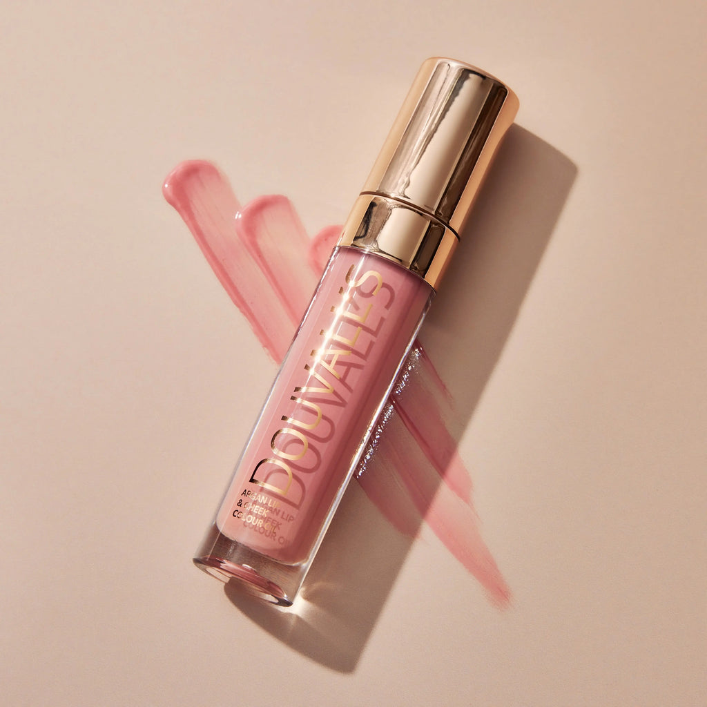 Argan Lip and Cheek colour Oil French Nude 8ml Douvalls Beauty