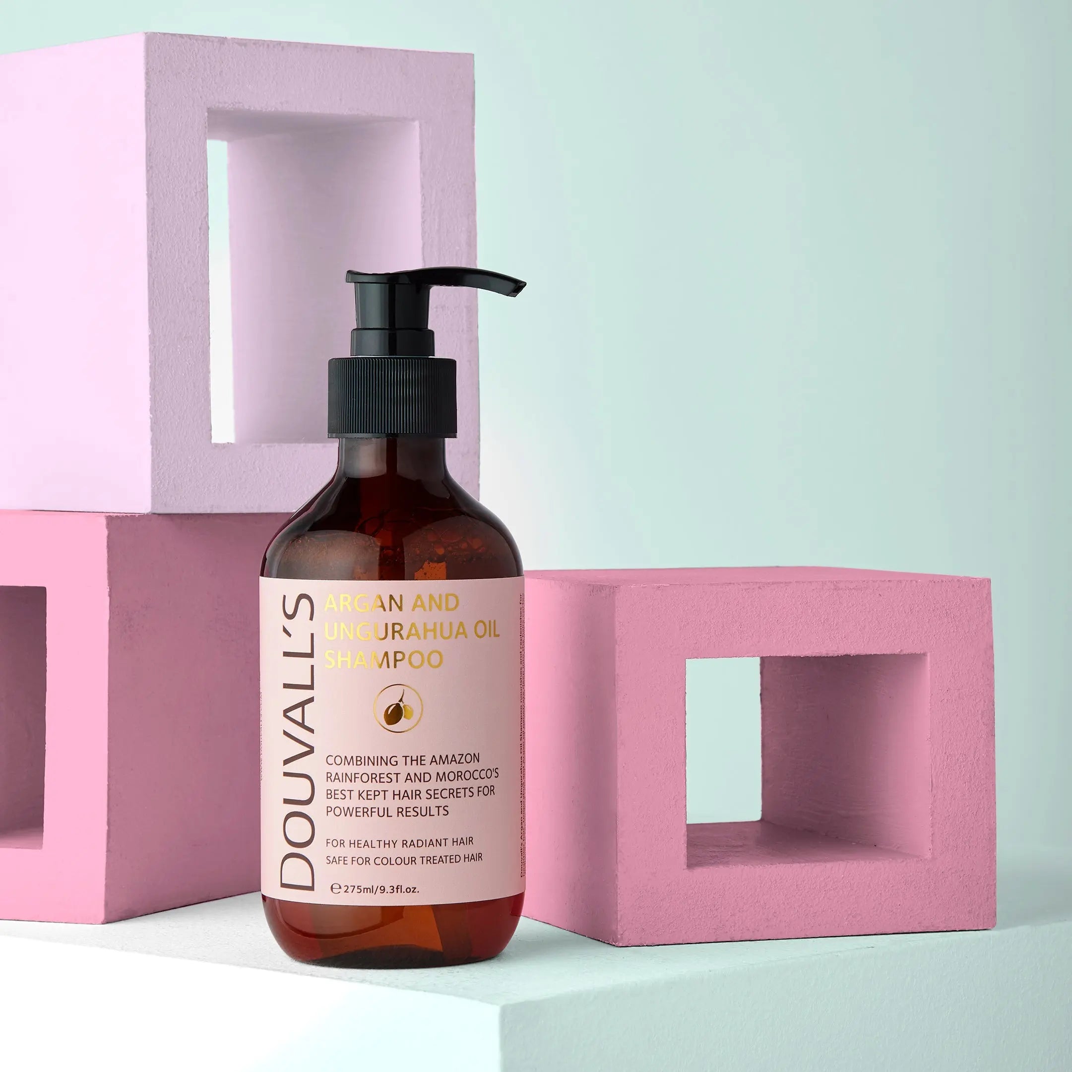 Argan and Ungurahua oil Shampoo 275ml | Restorative and Nourishing Hair Care Douvalls Beauty