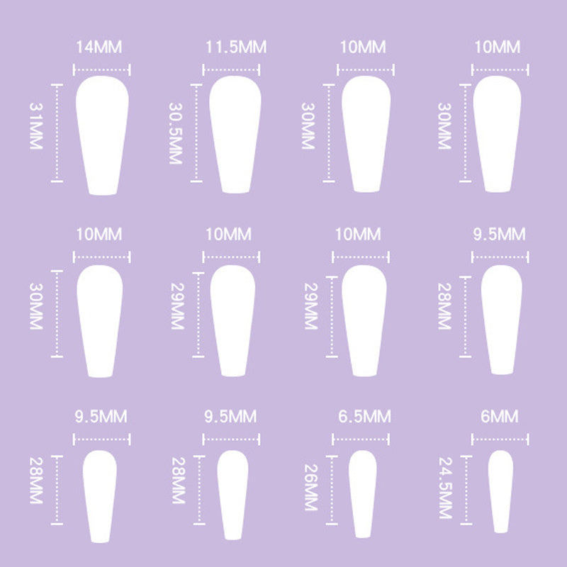 Detachable Artistic Wearable Finished Fake Nails Cashymart