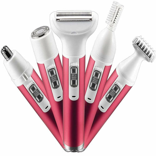 5 in 1 Women Epilator Female Eyebrow Trimmer Lady Shaver Pure Faze Health & Beauty