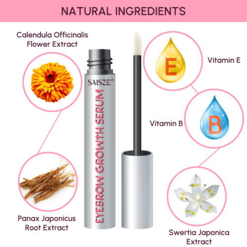 Natural Eyebrow Growth Serum Pink Iolaus