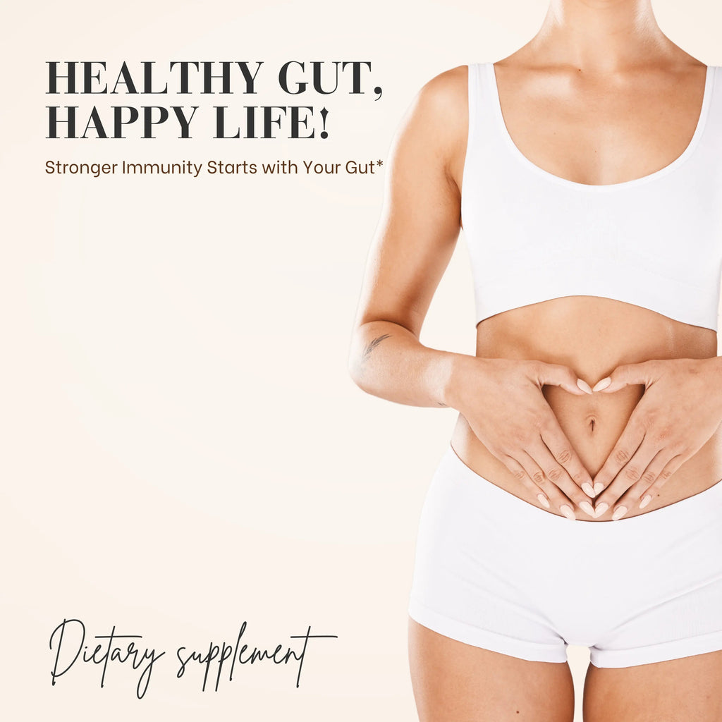 PROBIOTIC 60 BILLION CFU : GUT HEALTH SUPPLEMENT Happy Millions