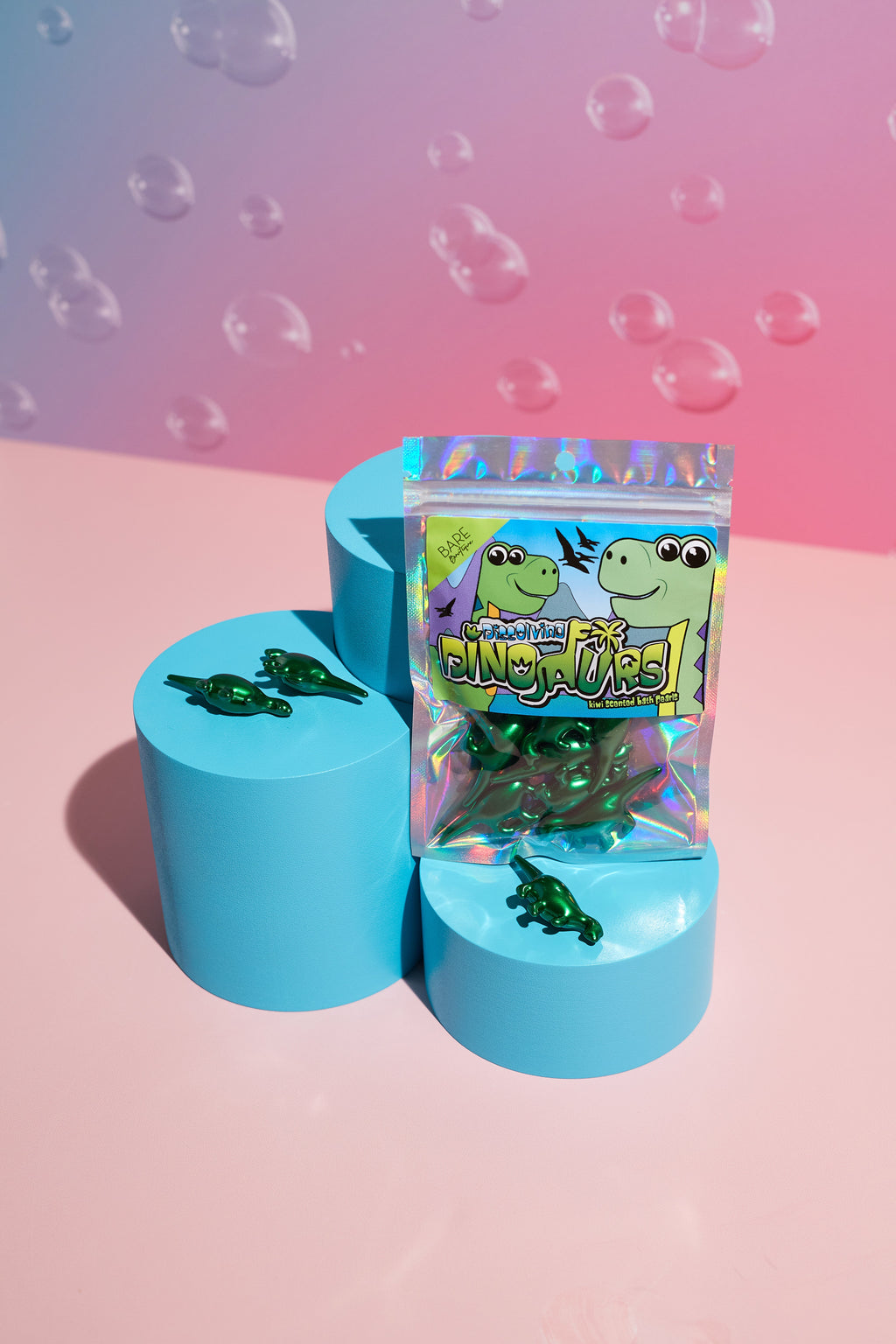 Dissolving Dinosaurs Bath Pearls Bare Boutique UK