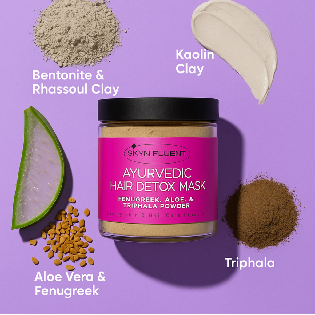 Ayurvedic Hair Detox Mask | Deep Scalp Cleanse & Growth Reset SKYN FLUENT