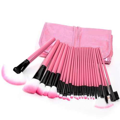 24 pcs Makeup Brush Sets Professional Cosmetics Brushes Eyebrow Powder Pure Faze Health & Beauty