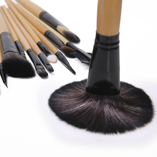 24 pcs Makeup Brush Sets Professional Cosmetics Brushes Eyebrow Powder Pure Faze Health & Beauty