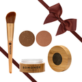 Christmas Bronzer Gift Set | Vegan, Toxin-Free, Natural Glow for the Holidays Bomonde mineral makeup