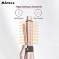 NNEDSZ Portable Cordless Hair Curler and Straightener | Wireless Rechargeable Curling Iron | 2 Adjustable Temperature Settings | Compact & Travel-Friendly NNEDSZ