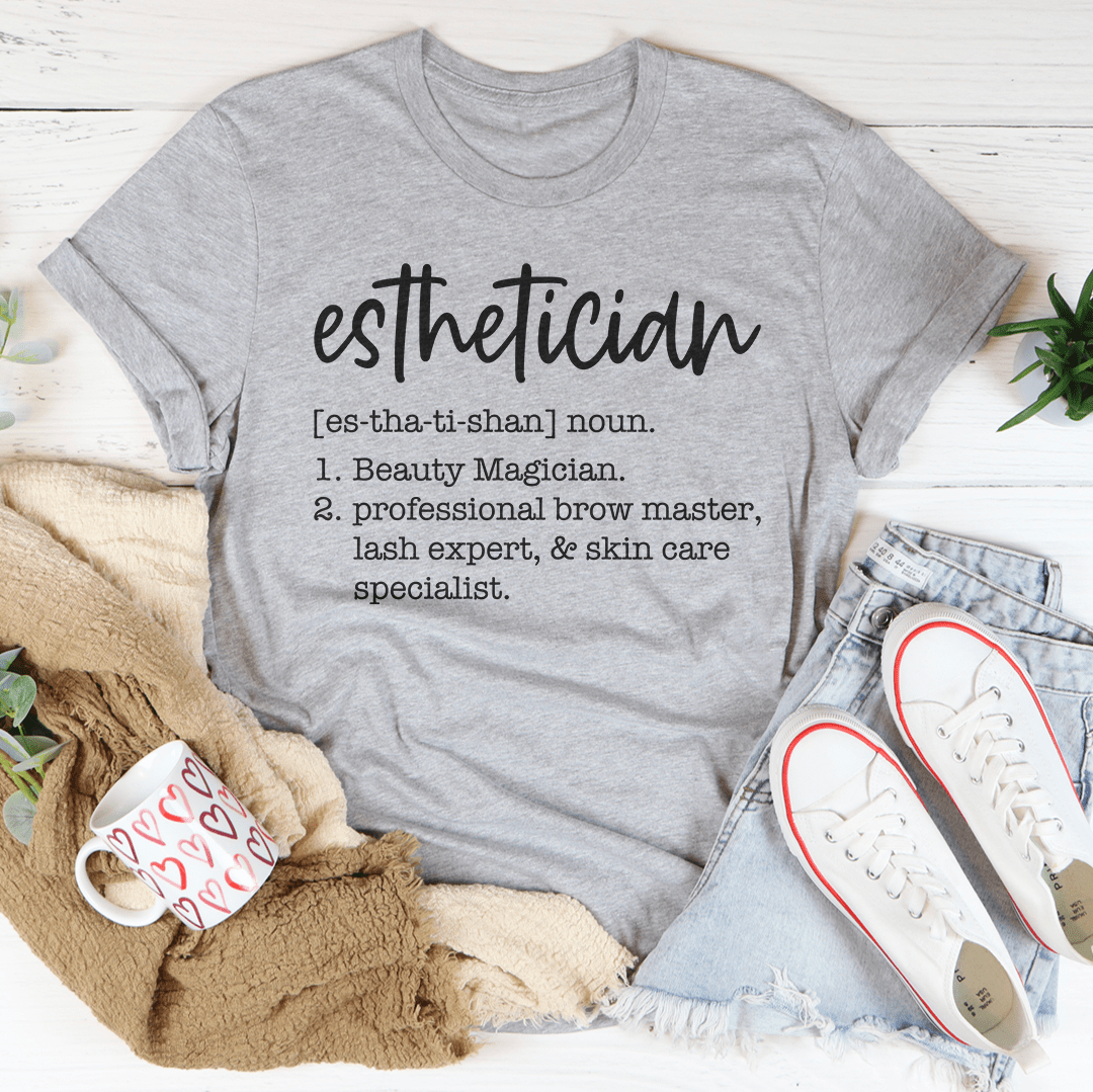 Esthetician Beauty Magician Tee MerchMallow