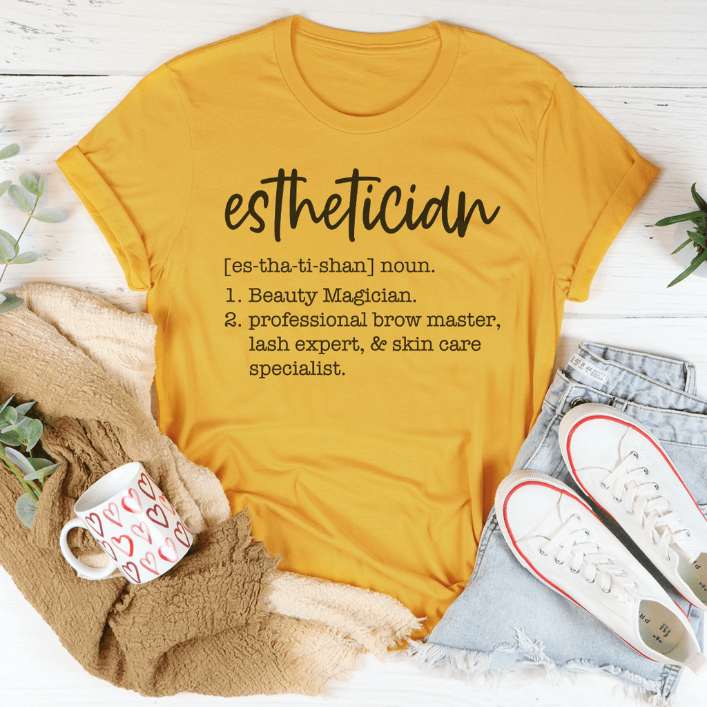 Esthetician Beauty Magician Tee MerchMallow