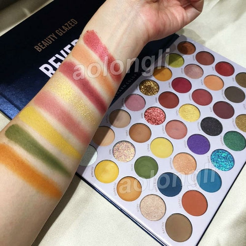 Makeup Eyeshadow Palette Beauty Glazed Reversal Planet 40 Colors Eye Pure Faze Health & Beauty
