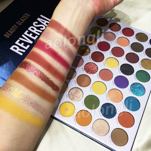 Makeup Eyeshadow Palette Beauty Glazed Reversal Planet 40 Colors Eye Pure Faze Health & Beauty