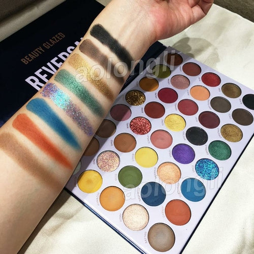 Makeup Eyeshadow Palette Beauty Glazed Reversal Planet 40 Colors Eye Pure Faze Health & Beauty