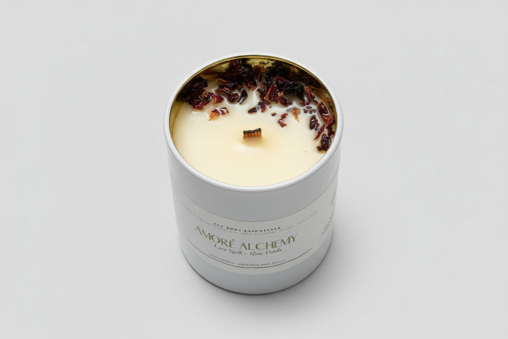 Amore' Alchemy "Love Spell" Lux Candle 10oz JAZ Body Essentials