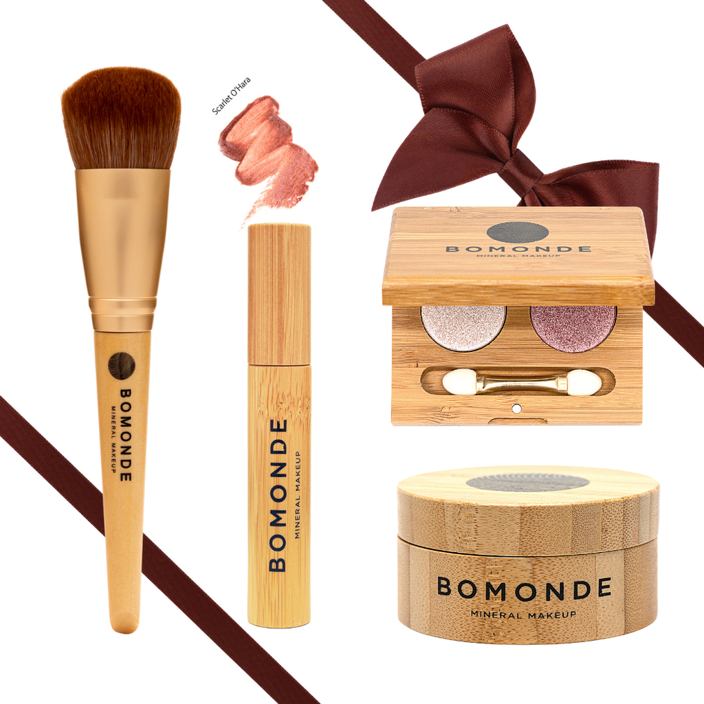 Shimmer Set | Vegan, Toxin-Free Mineral Glow Collection Bomonde mineral makeup
